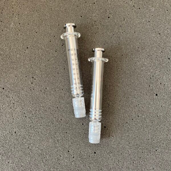 glass syringe